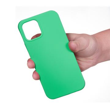 iPhone 12 Pro Max Liquid Silicone Cover - Grøn