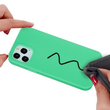 iPhone 12 Pro Max Liquid Silicone Cover - Grøn
