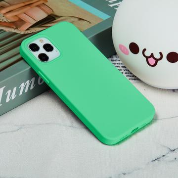 iPhone 12 Pro Max Liquid Silicone Cover - Grøn