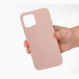 iPhone 12 Pro Max Liquid Silicone Cover - Pink