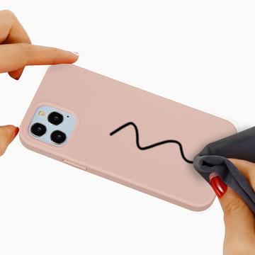iPhone 12 Pro Max Liquid Silicone Cover - Pink