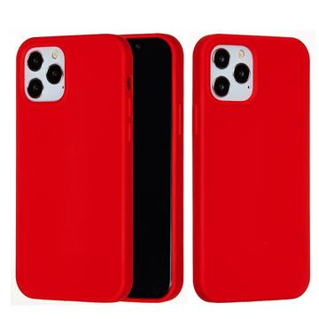iPhone 12 Pro Max Liquid Silicone Cover - Rød