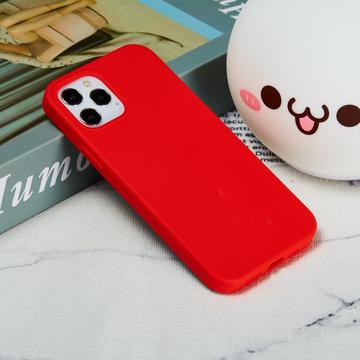 iPhone 12 Pro Max Liquid Silicone Cover - Rød