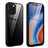 iPhone 12 Pro Max Magnetisk Cover med Skærmbeskyttelse Hærdet Glas - Sort