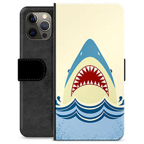 iPhone 12 Pro Max Premium Flip Cover med Pung - Dødens Gab