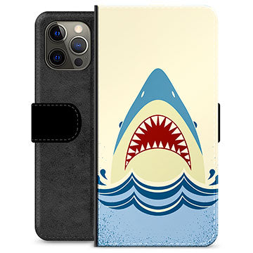 iPhone 12 Pro Max Premium Flip Cover med Pung - Dødens Gab