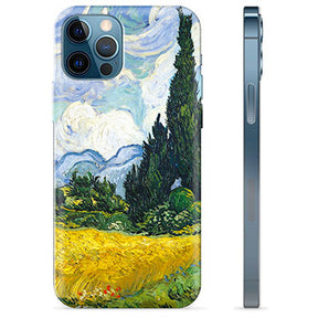 iPhone 12 Pro TPU Cover - Cypres Træer