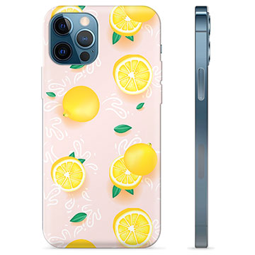 iPhone 12 Pro TPU Cover - Citron Mønster