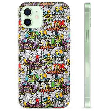 iPhone 12 TPU Cover - Graffiti