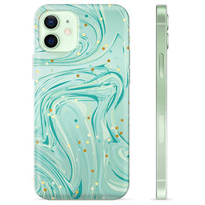 iPhone 12 TPU Cover - Grøn Mynte