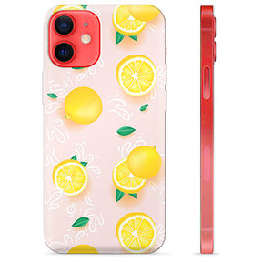 iPhone 12 mini TPU Cover - Citron Mønster