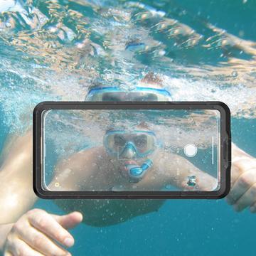 iPhone 13/14/15/16-serien Vandtæt beskyttelsesetui - sort
