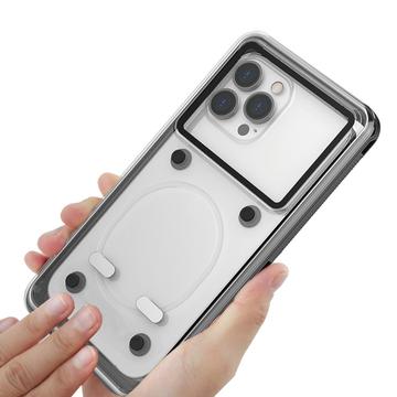 iPhone 13/14/15/16-serien Vandtæt beskyttelsesetui - sort