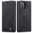 iPhone 13 Caseme 013 Series Pung - Sort