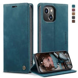 iPhone 13 Caseme 013 Series Pung - Blå
