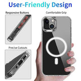 iPhone 13 Hybrid Cover - MagSafe Kompatibel - Gennemsigtig