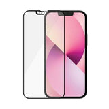 iPhone 13 Mini PanzerGlass Case Friendly Swarovski CamSlider Skærmbeskyttelse Hærdet Glas - Sort Kant