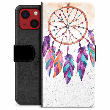 iPhone 13 Mini Premium Flip Cover med Pung - Drømmefanger