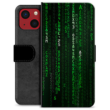 iPhone 13 Mini Premium Flip Cover med Pung - Krypteret