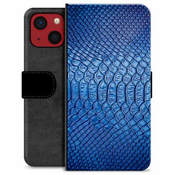 iPhone 13 Mini Premium Flip Cover med Pung - Læder