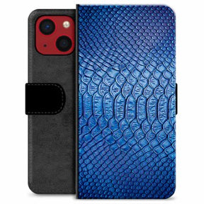 iPhone 13 Mini Premium Flip Cover med Pung - Læder