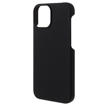 iPhone 13 Mini Gummibelagt Plastik Cover - Sort
