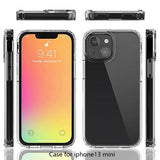 iPhone 13 Mini Ridsefast Hybrid Cover - Gennemsigtig