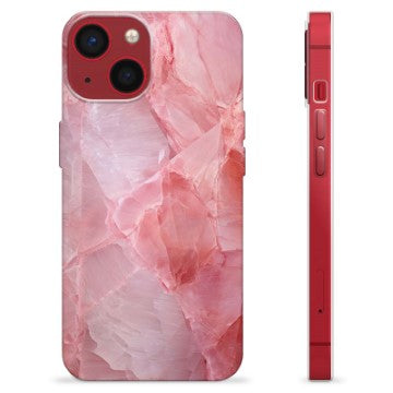 iPhone 13 Mini TPU Cover - Lyserød Kvarts