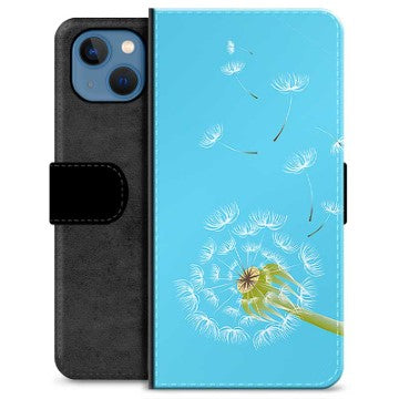 iPhone 13 Premium Flip Cover med Pung - Mælkebøtte