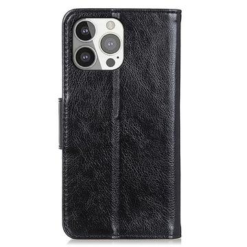 iPhone 13 Pro Elegant Series Pung med Stativfunktion - Sort