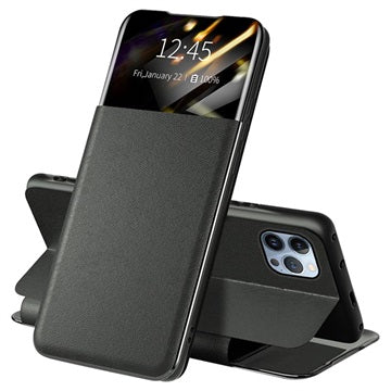 iPhone 13 Pro Front Smart View Flip Cover - Sort
