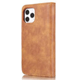 iPhone 13 Pro Max DG.Ming Læderpung med Aftageligt Cover - Brun