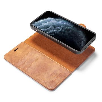 iPhone 13 Pro Max DG.Ming Læderpung med Aftageligt Cover - Brun