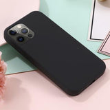 iPhone 13 Pro Max Liquid Silikone Cover - MagSafe Kompatibel - Sort