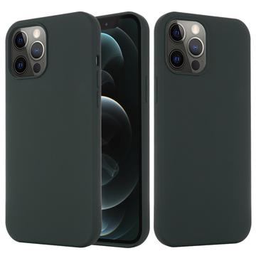 iPhone 13 Pro Max Liquid Silikone Cover - MagSafe Kompatibel - Mørkegrøn