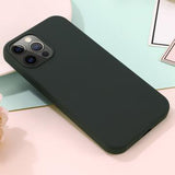 iPhone 13 Pro Max Liquid Silikone Cover - MagSafe Kompatibel - Mørkegrøn