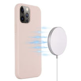 iPhone 13 Pro Max Liquid Silikone Cover - MagSafe Kompatibel - Pink