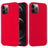 iPhone 13 Pro Max Liquid Silikone Cover - MagSafe Kompatibel - Rød