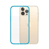 iPhone 13 Pro Max PanzerGlass ClearCase Antibakteriel Cover - Blå / Klar