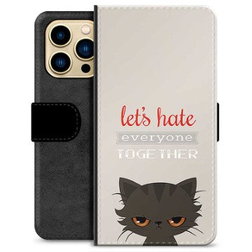 iPhone 13 Pro Max Premium Flip Cover med Pung - Vred Kat