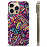 iPhone 13 Pro Max TPU Cover - Abstrakte Blomster
