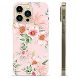 iPhone 13 Pro Max TPU Cover - Vandfarveblomster