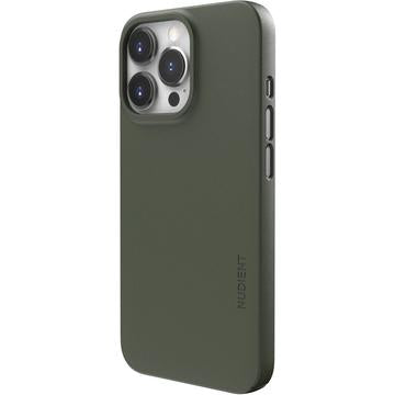 iPhone 13 Pro Nudient Thin Cover - MagSafe-kompatibel - grøn