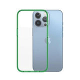 iPhone 13 Pro PanzerGlass ClearCase Antibakteriel Cover - Grøn / Klar