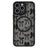 iPhone 13 Pro Stilfuldt beskyttende magnetisk cover - sorte sløjfer