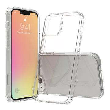 iPhone 13 Ridsefast Hybrid Cover - Gennemsigtig