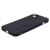 iPhone 13 silikonecover med kamerabeskyttelse - MagSafe-kompatibelt - sort