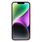 iPhone 13 silikonecover med kamerabeskyttelse - MagSafe-kompatibelt - pink