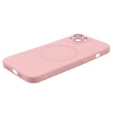 iPhone 13 silikonecover med kamerabeskyttelse - MagSafe-kompatibelt - pink