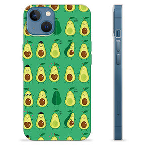 iPhone 13 TPU Cover - Avocadomønster